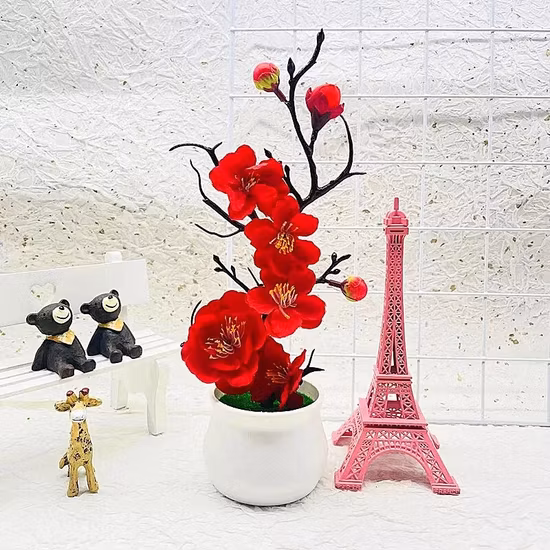 Simulation Pot Plants Table Potted Artificial Plants Bonsai Ornaments Home Decor