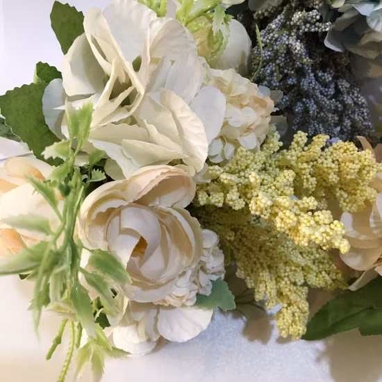 Artificial 13 Heads Silk Peony Flowers Bouquet for Home Wedding Decoration