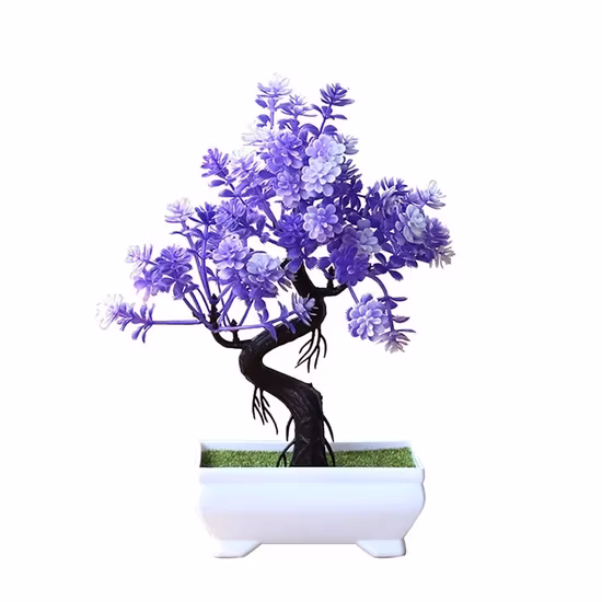 Home Decoration Fake Plants Tree Simulation Potted Artificial Bonsai Plant